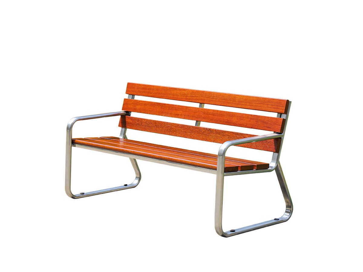 Stainless Frame Park Bench