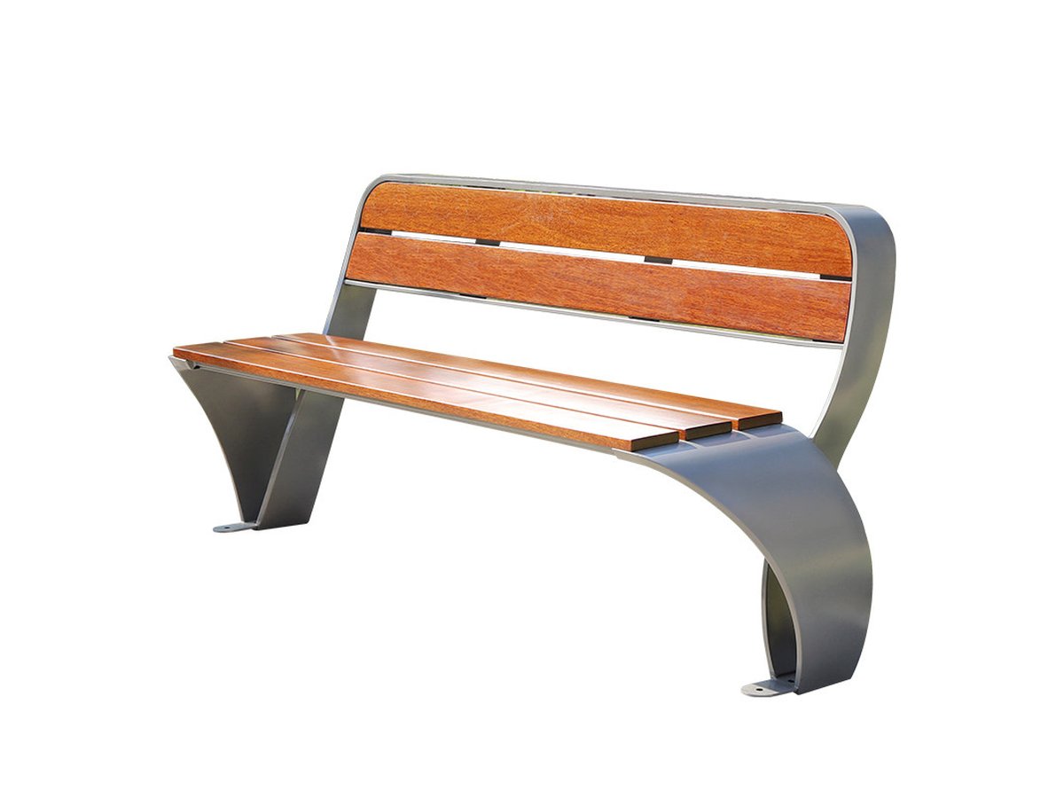 Ribbon Backrest Bench