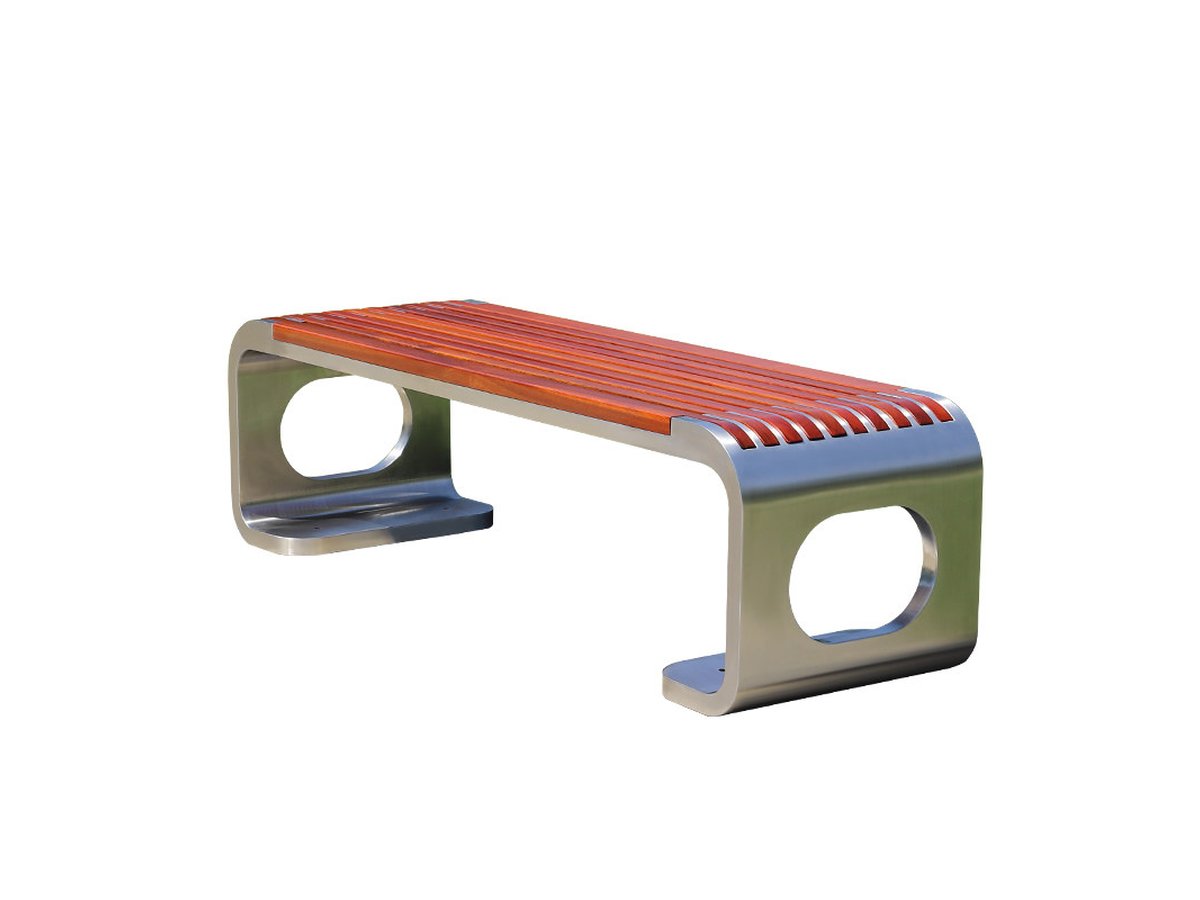 Stainless Backless Bench