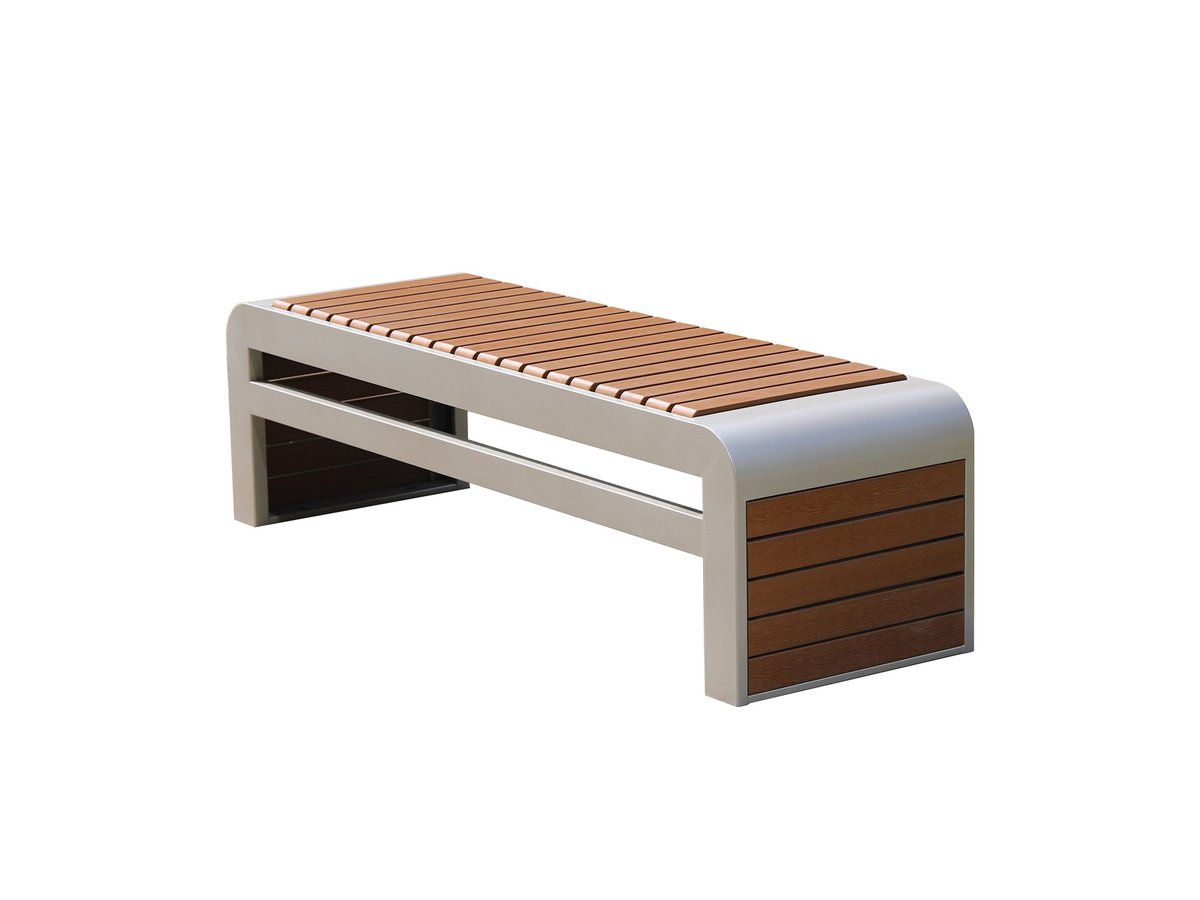 Aluminum Backless Bench
