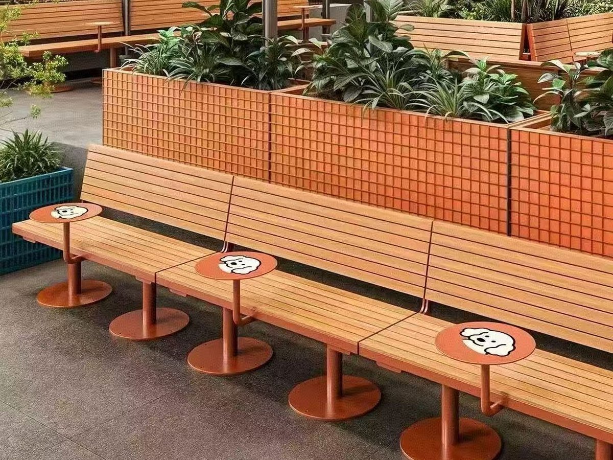 Bench Planter Combo