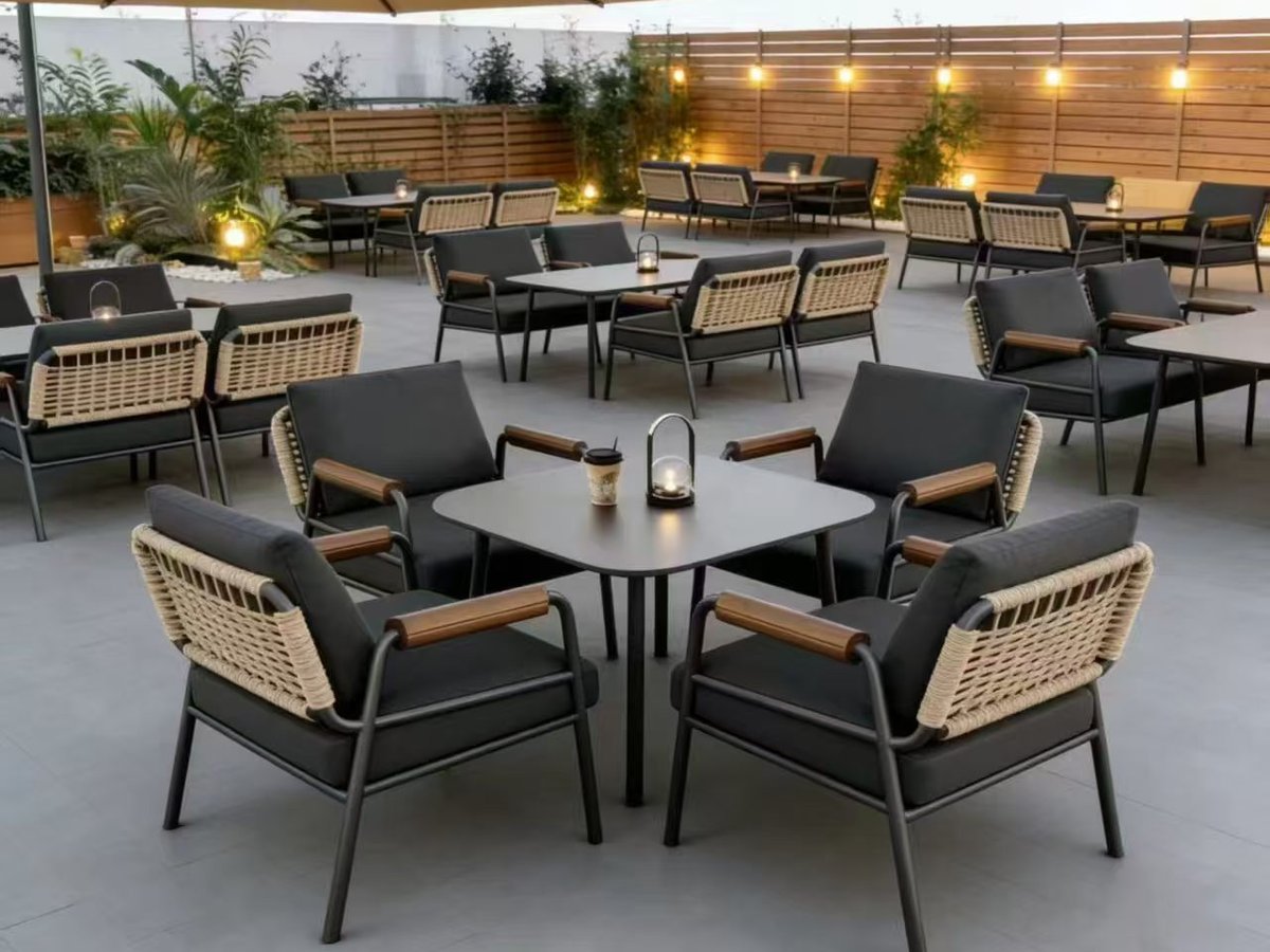 Rope Weave Dining Set