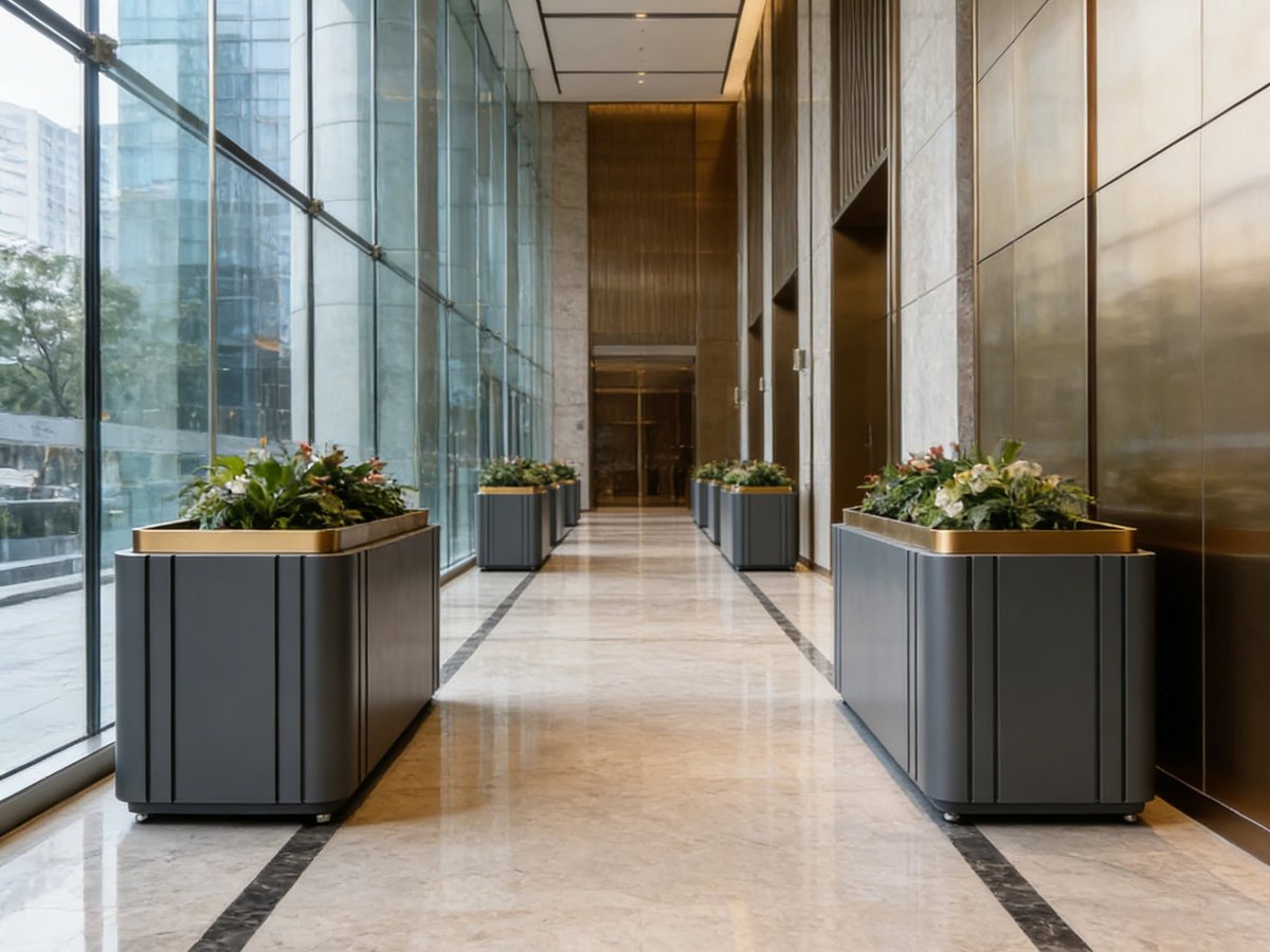 Metro Lobby Planter