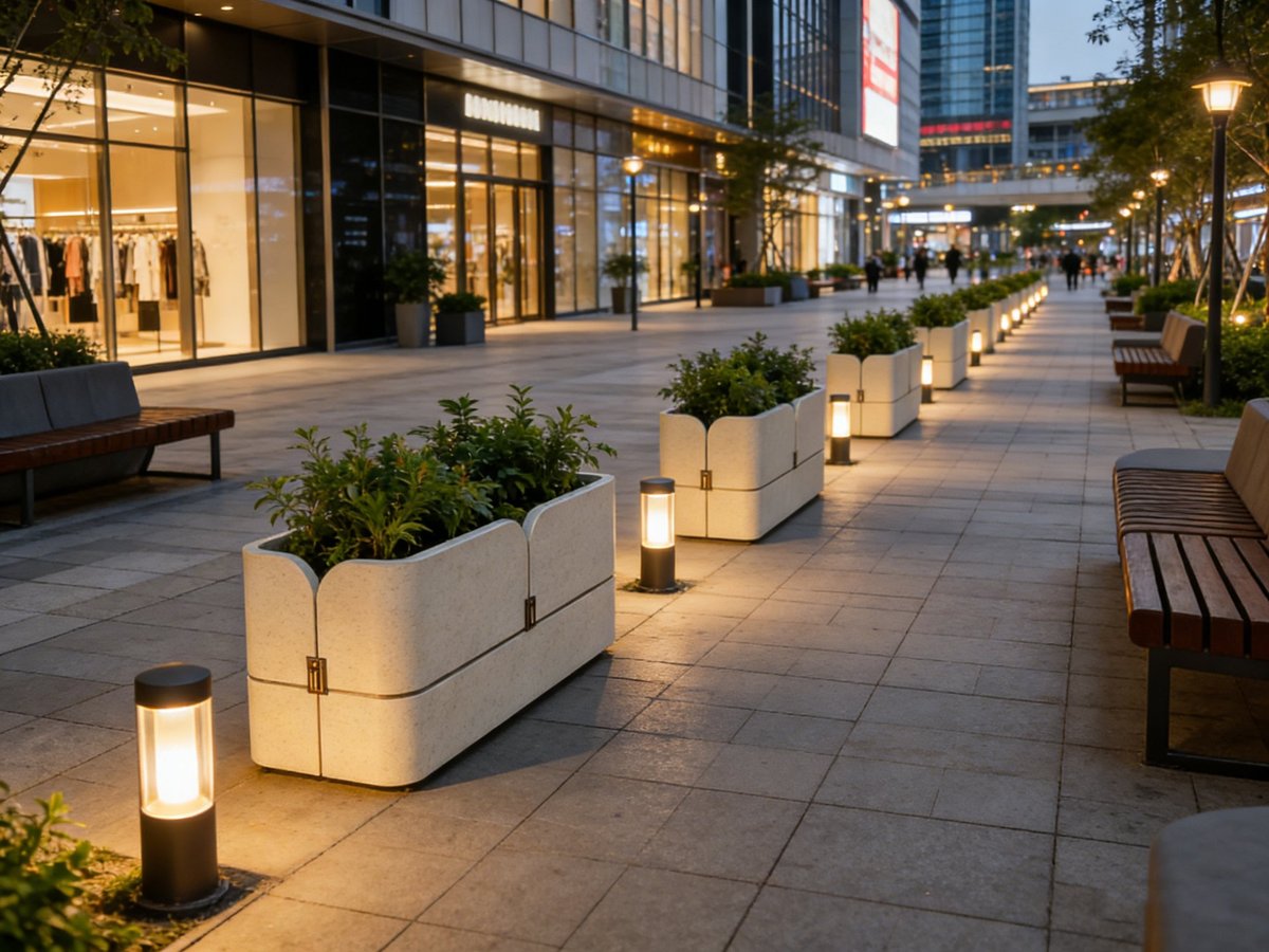 Lumen Street Planter